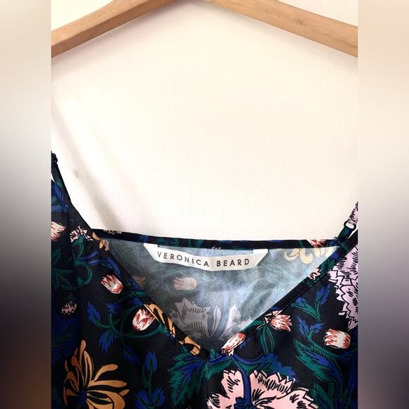 Veronica Beard Floral Silk Tank - Picture 5 of 9
